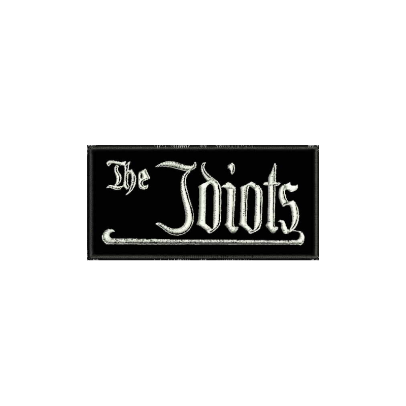 The Idiots - Logo Classic ( ca. 10 x 5 cm , gestickt )