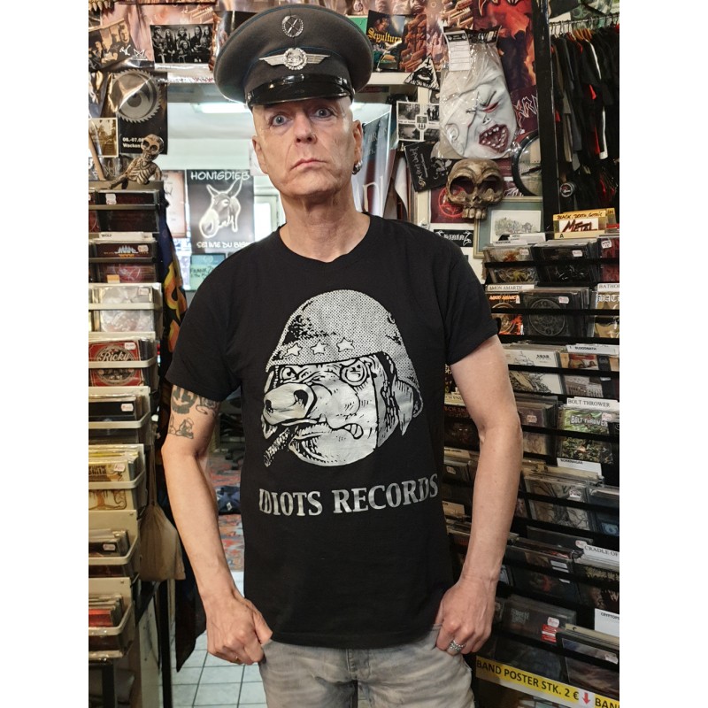 Idiots Records - T-Shirt (Schweinekopf)