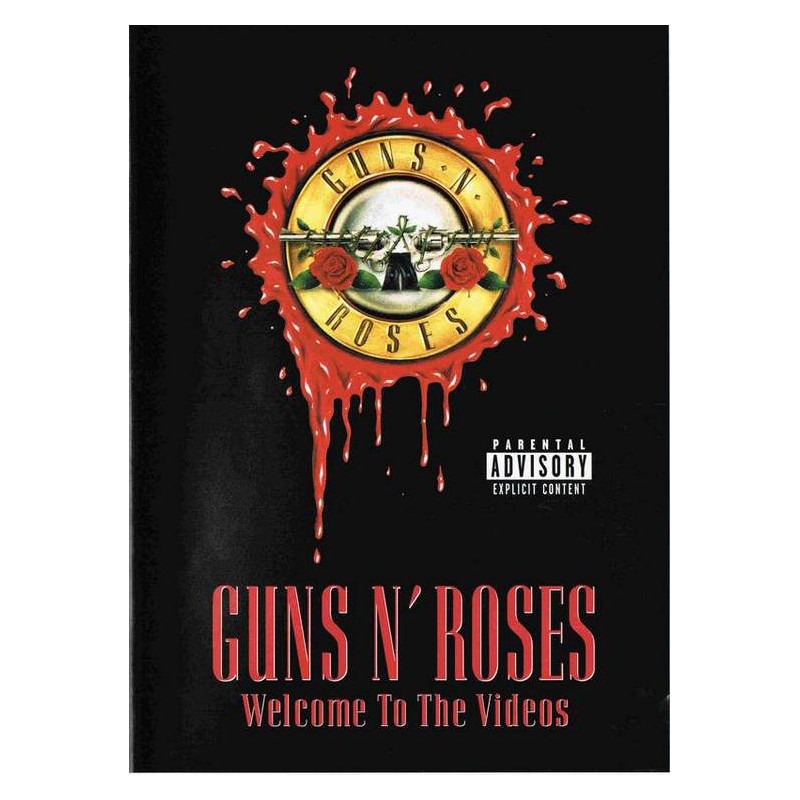 Guns N' Roses ‎– Welcome To The Videos  (II. Hand DVD)