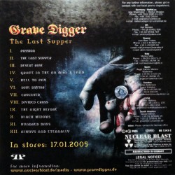 Grave Digger ‎– The Last Supper (II. Hand Paper Sleeve CD)