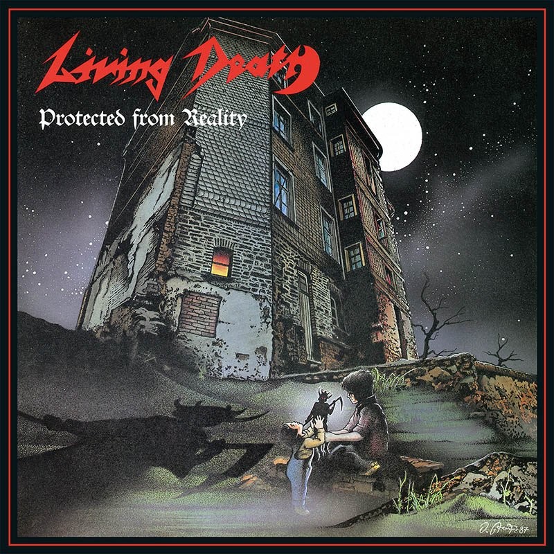 Living Death - Protected From Reality / Back To The Weapons (Black Vinyl + 7inch)