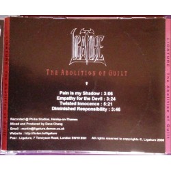 Ligature - The Abolition Of Guilt (II. Hand CD-EP)
