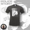 Black Flag - Police Story (T-Shirt - Dunkel Grau)