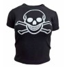 ARMY GRÜNES TOTENKOPF GIRLIE TOP Shirt  ( 100% Baumwolle )