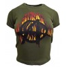 Army Grünes Girlie Top ( T - Shirt )
