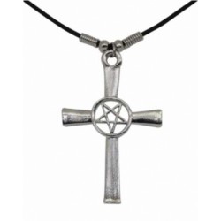 Anhänger Kreuz - Pentagramm