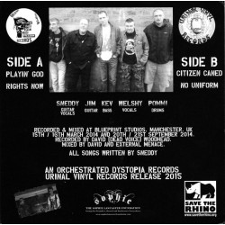 External Menace - The Last Blast EP (7inch Yellow EP)