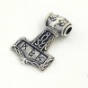 Thor`s Hammer ( Zinn 4 x 3 cm )