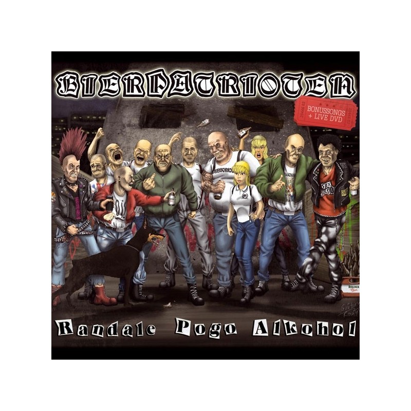 Bierpatrioten - Randale, Pogo, Alkohol (CD+DVD Digi)