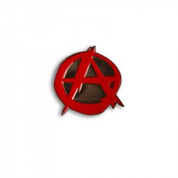 Anarchy - Red (Metal Pin)