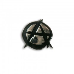 Anarchy - Black (Metal Pin)