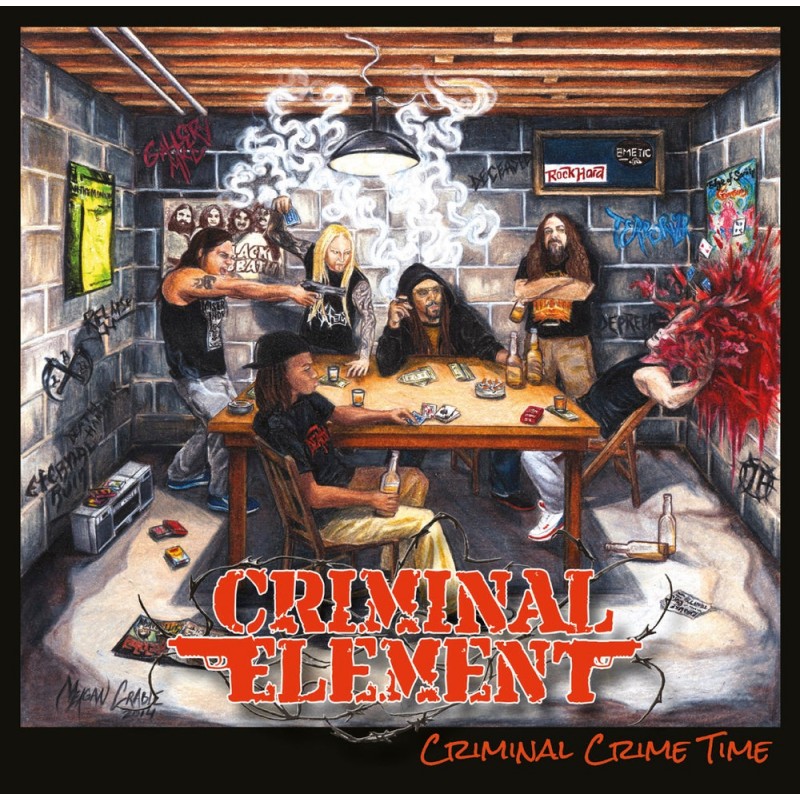 Criminal Element - Criminal Crime Time ( Black Vinyl )
