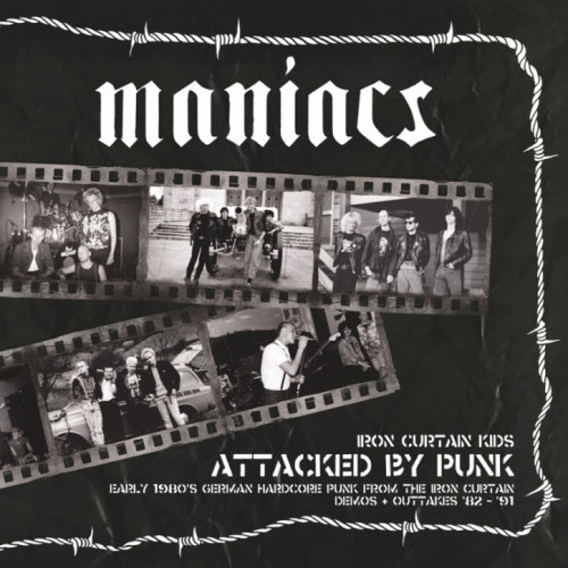 The Maniacs - Iron Curtain Kids (Black Vinyl)