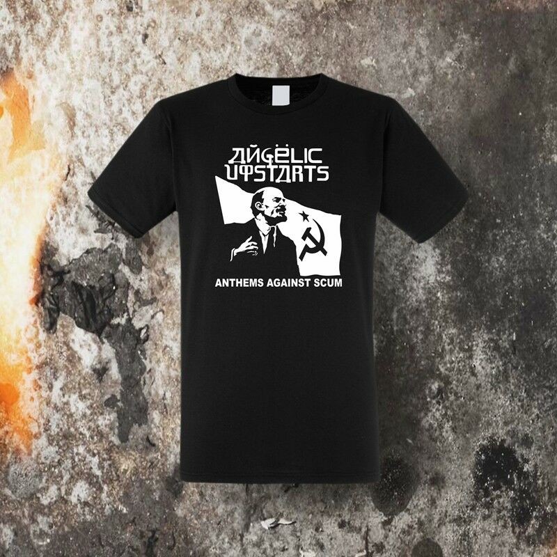 Angelic Upstarts - Anthem Against Scum (T-Shirt Größe: M Farbe: Schwarz)