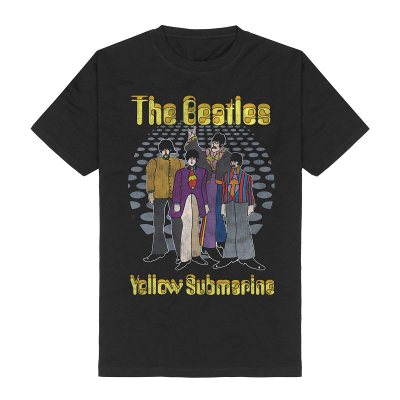 The Beatles - Yellow Submarine Groovy Dots (T-Shirt)