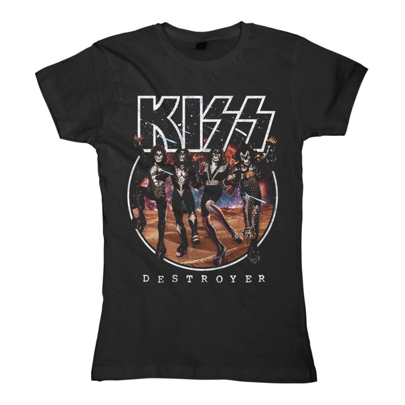 Kiss - Destroyer (Girlie Shirt)