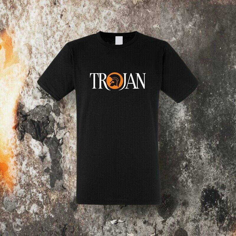 Trojan - Logo Schwarz (T-Shirt)