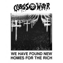 Class War - Logo (We Have Found New Homes For The Rich) (T-Shirt)