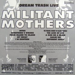 Militant Mothers - Dream Trash Live (Black Vinyl/Metal Sleeve)