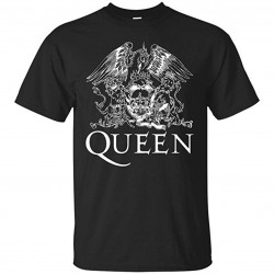 Queen - White Logo (T-Shirt)