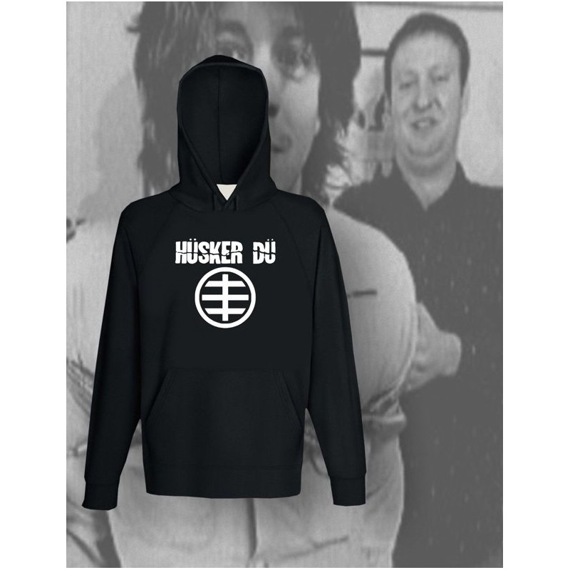 Hüsker Dü - Logo Kapuzenpullover (Größe: S)