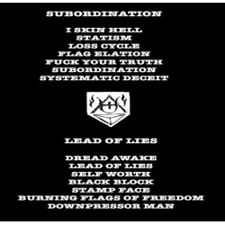 Atar Unit - Subordination + Lead Of Lies (MC)