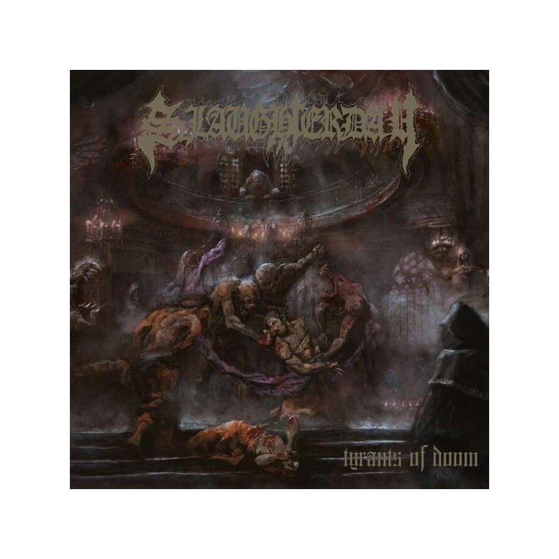 Slaughterday - Tyrants of Doom (White Marbled Vinyl)
