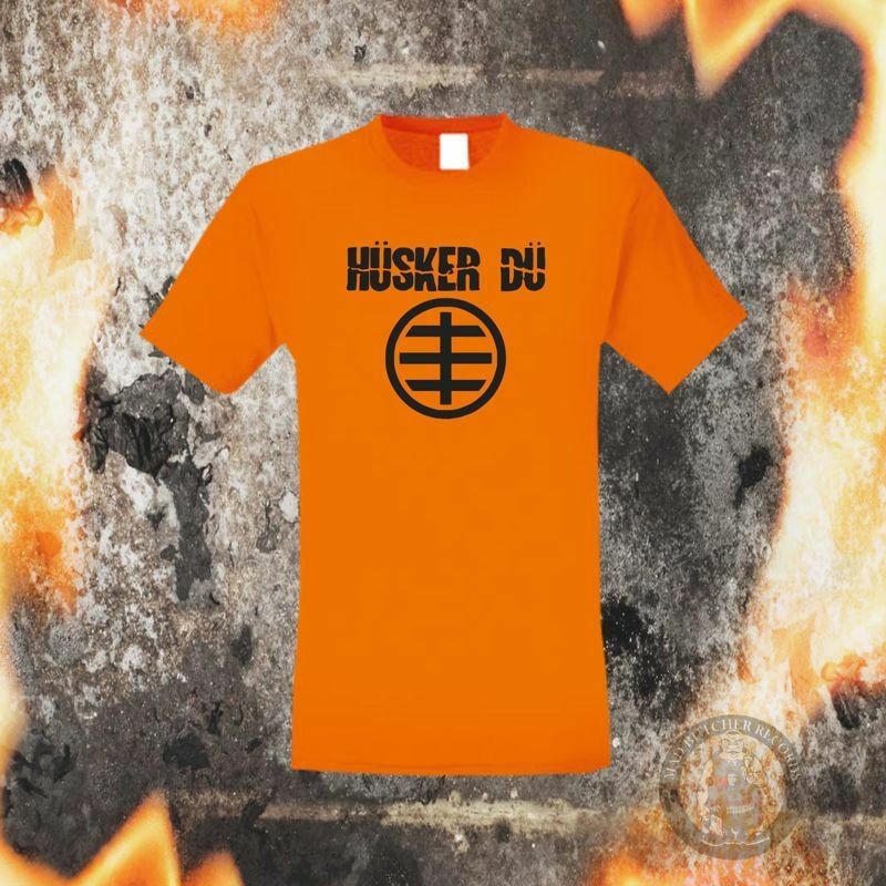 Hüsker Dü - Logo (T-Shirt Orange)