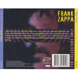 Frank Zappa - For Collectors Only (II. Hand CD)