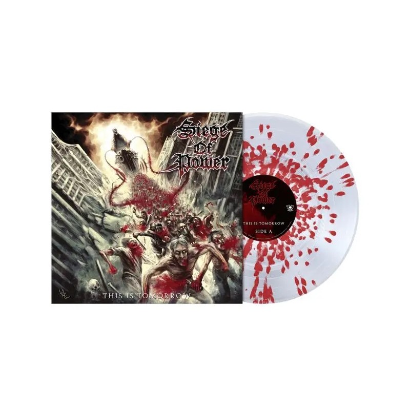 Siege Of Power - This Is Tomorrow (Clear Blood Splatter Vinyl) VÖ.: 17.2.23