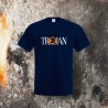Trojan - Logo (T-Shirt Blau)