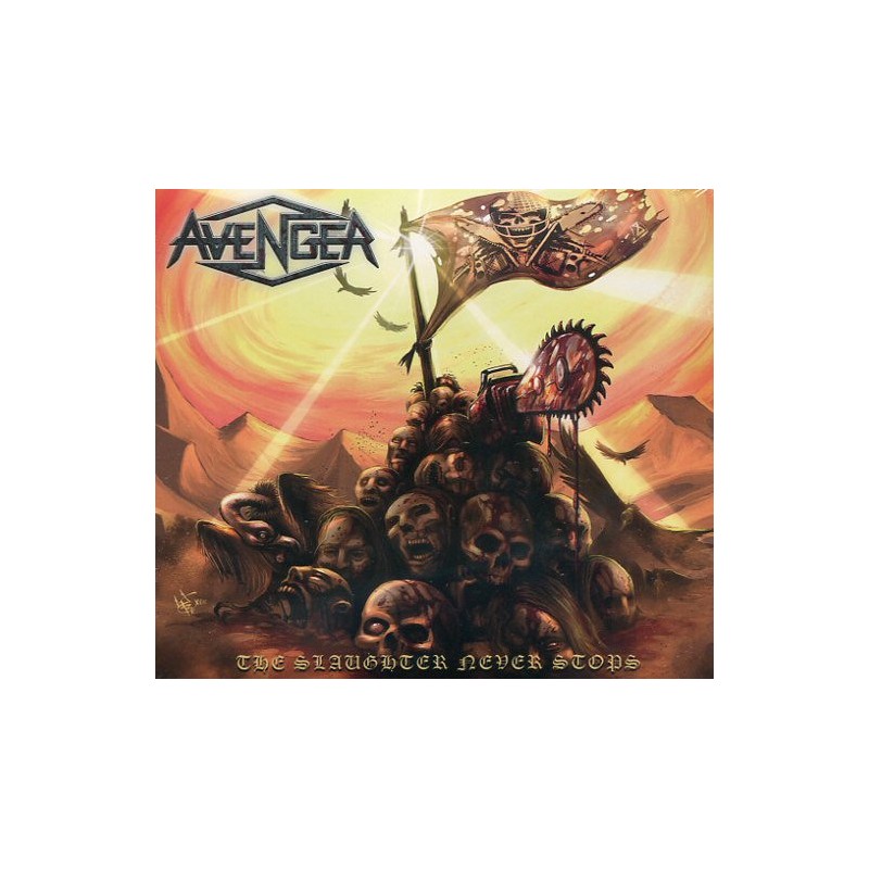 Avenger - The Slaughter Never Stops (Digi-CD)