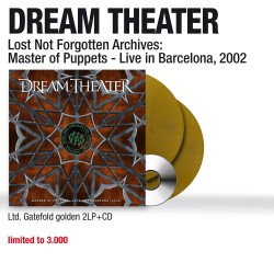 Dream Theater - Lost Not Forgotten Archives: Master Of Puppets (Double Golden Vinyl & CD)