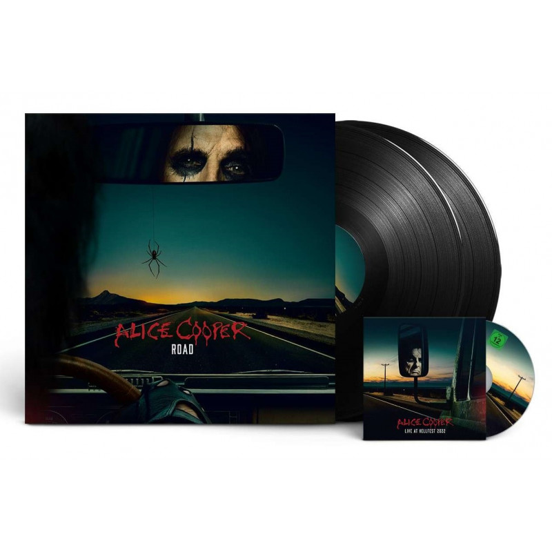 Alice Cooper - Road (Double Black Vinyl + DVD)