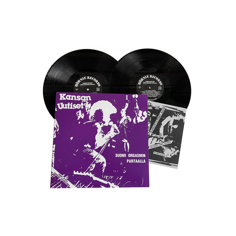 Kansan Uutiset - Suomi Orgasmin Partaalla (Black Vinyl)