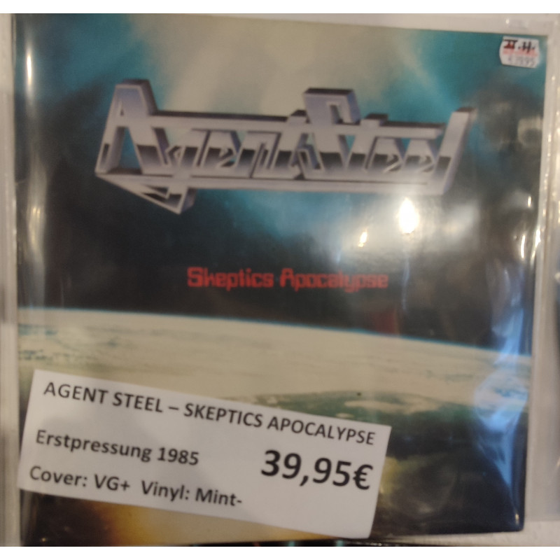 Agent Steel - Skeptics Apocalypse (II.Hand Vinyl) Erstpressung 1985!