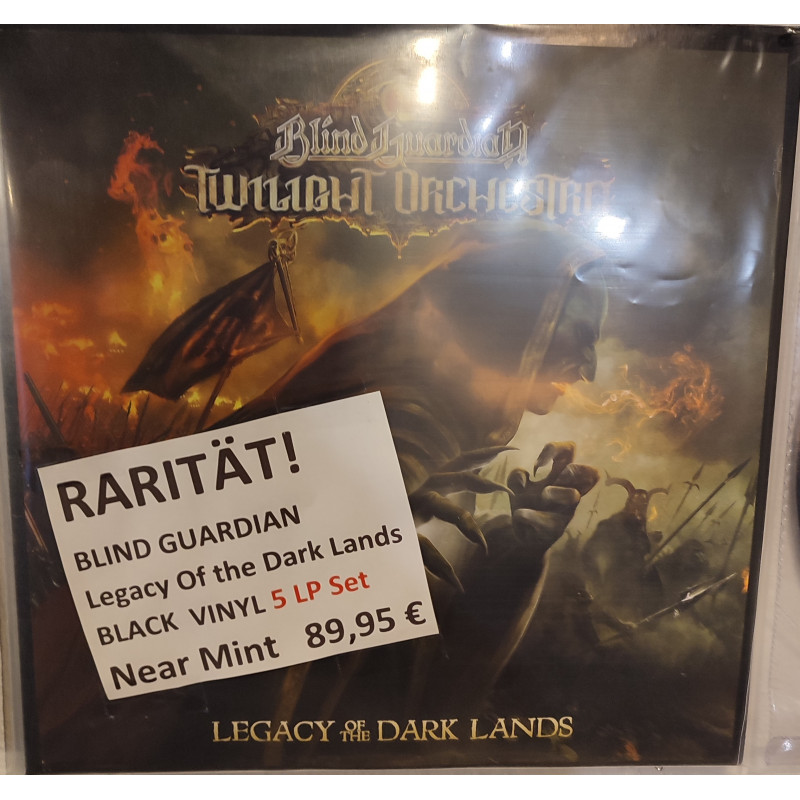Blind Guardian - Legacy Of The Dark Lands (II. Hand Vinyl) 5 LP Set  Rarität