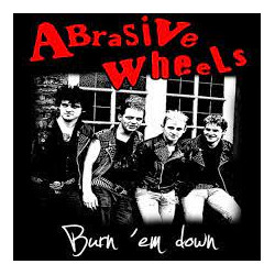 The Abrasive Wheels - Black Leather Girl ( Black Vinyl)