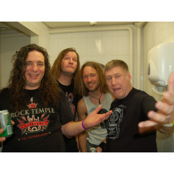 TANKARD - TWO FACED (Black/Grey Colour Swirl Vinyl)