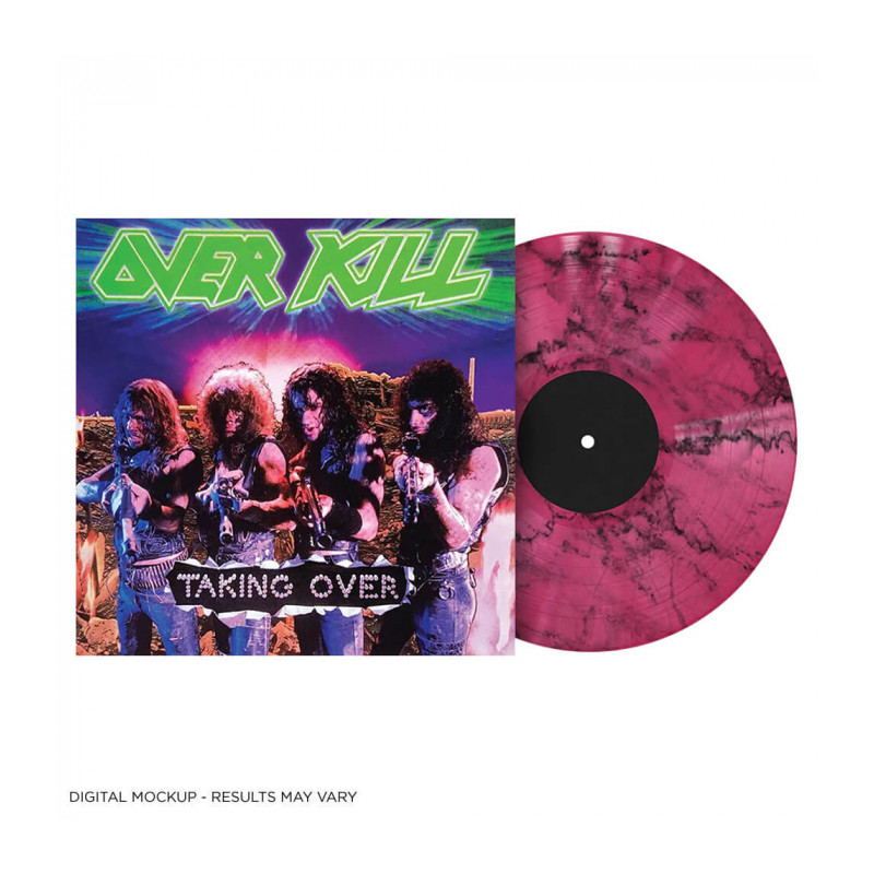 Overkill - Taking Over (Pink Marbled Vinyl)