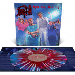 Death - Spiritual Healing (Custom Tri-Color Merge with Splatter Vinyl)