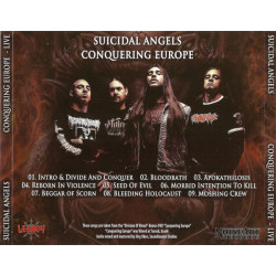 Suicidal Angels -Conquering Europe - Live  (CD)