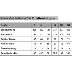 Lederjacke schwarz, 3XL -5XL