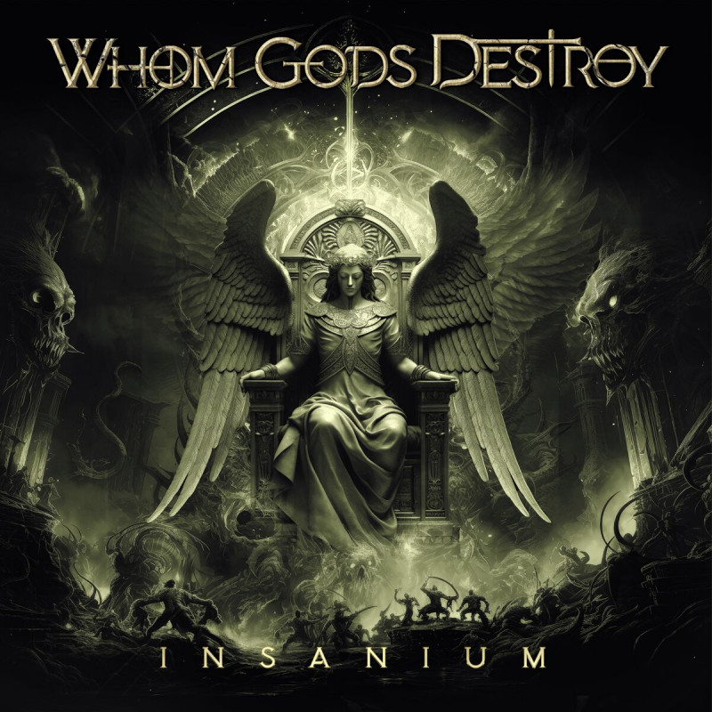 Whom Gods Destroy - Insanium (CD)