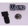 Misfits -  logo white (Metal Pin)