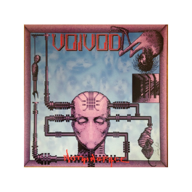 Voivod - Nothingface (II.Hand Vinyl Rarität Erstpressung 1989 Cover:VG Vinyl:Mint)