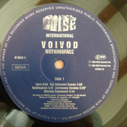 Voivod - Nothingface (II.Hand Vinyl Rarität Erstpressung 1989 Cover:VG Vinyl:Mint)