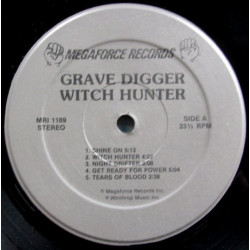 Grave Digger - Witch Hunter (II.Hand Vinyl Rarität Pressung 1985 Cover:VG Vinyl:Mint)