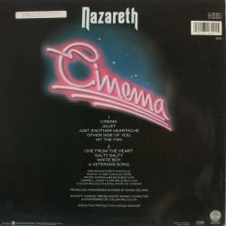 Nazareth - Cinema (II.Hand Vinyl Rarität Pressung 1986 Cover:VG Vinyl:VG)
