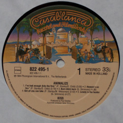 Kiss - Animalize (II.Hand Vinyl Rarität 1984)